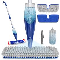 Spray Mop Papclean para limpeza de piso com almofadas reutilizáveis