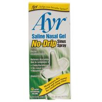 Spray nasal AYR Ayr Saline Nasal sem gotejamento com Aloe Vera 22mL