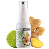 Spray Natural Mel e Própolis 30ml Limão e Gengibre