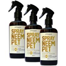 Spray Neem Pet 180ml Openeem (Uso Animal) - 3 Unidades