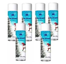 Spray Neve Artificial Decoração De Natal Colorart 300ml Spray Neve Artificial Decoração De Natal Colorart 300ml