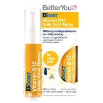 Spray oral de vitamina B12 BetterYou Boost 25 ml com chá verde