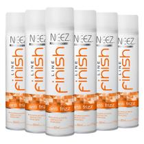 Spray para Cabelo Finish Anti Frizz Neez Profissional 300ml 06 Unidades Spray para Cabelo Finish Anti Frizz Neez Profissional 300ml 06 Unidades