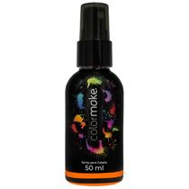 Spray para cabelo laranja neon Colormake 50 ml