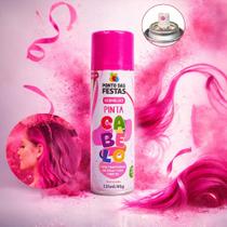 Spray Para Cabelo Pink 135 Ml Festa Carnaval Fantasia aniver