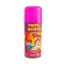 Spray para cabelo tinta temporária rosa 120 ml