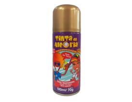 Spray Para Colorir Cabelo Temporário várias Cores Tinta da Alegria Alegria E Festa