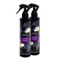 Spray para dormir Nature's Beauty Lavender Camomile, 200 ml, pacote com 2 unidades