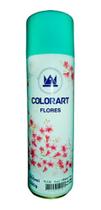 Spray Para Flores Azul Turquesa Flor 300ml Colorart