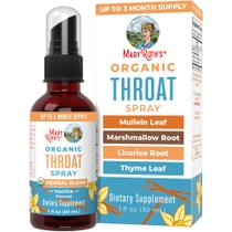 Spray para garganta MaryRuth's USDA Organic com marshmallow de verbasco Spray para garganta MaryRuth's USDA Organic com marshmallow de verbasco
