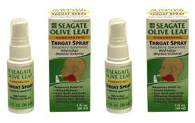 Spray para garganta Seagate Products Homeopathic Olive Leaf 30mL Spray para garganta Seagate Products Homeopathic Olive Leaf 30mL