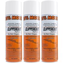 Spray para Máquina de Cortar Cabelo Clippercide 5 em 1 - 3 Unidades 445 ml