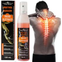 Spray Para Massagem Peixe Elétrico Pierry Wermon 120ml Alívio Imediato com Arnica e Mentol