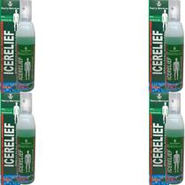 Spray para Massagem Pierry Wermon Icerelief Frasco 120ml Kit 4 Unidades Spray para Massagem Pierry Wermon Icerelief Frasco 120ml Kit 4 Unidades
