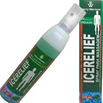 Spray para Massagem Pierry Wermon Icerelief Frasco 120ml Spray para Massagem Pierry Wermon Icerelief Frasco 120ml