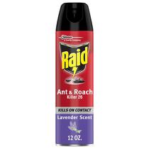 Spray para matar insetos Raid Ant & Roach Lavender Scent 355 ml