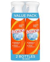 Spray para roupas Bounce Rapid Touch-Up 3 em 1, liberador de rugas