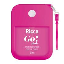 Spray perfumado desodorante colônia go! pink ricca 34ml 2948 Spray perfumado desodorante colônia go! pink ricca 34ml 2948