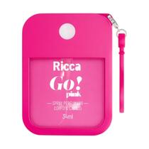 Spray Perfumado Desodorante Colonia Go! Pink Ricca 34ml