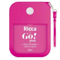 Spray Perfumado Go! Pink 34ml - Ricca Spray Perfumado Go! Pink 34ml - Ricca