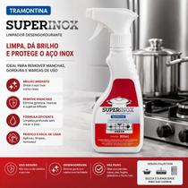 Spray Polidor para Aço Inox Tramontina Design Collection Remove Manchas 200ml