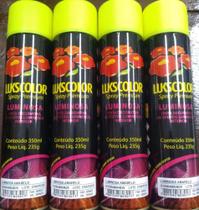 Spray Premium Luckscolor Luminosa 400ml Amarelo - Lukscolor Spray Premium Luckscolor Luminosa 400ml Amarelo - Lukscolor