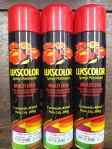 Spray Premium Luckscolor Vermelho Brilhante 400ml - Lukscolor