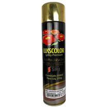 Spray Premium Metalizada Dourado 350ml - Lukscolor