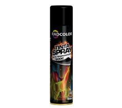 Spray Preto Fosco Alta Temperatura 400ml RADNAQ RC2103