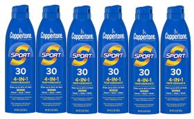 Spray Protetor Solar Coppertone Sport FPS 30 162 ml - Kit com 6 Spray Protetor Solar Coppertone Sport FPS 30 162 ml - Kit com 6