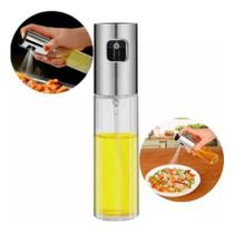 Spray Pulverizador Vidro Inox Borrifador Azeite Vinagre 100m Spray Pulverizador Vidro Inox Borrifador Azeite Vinagre 100m