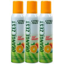 Spray purificador de ar Citrus Magic Organic Orange Zest 90mL x3