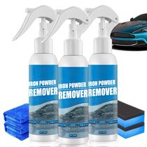 Spray Removedor de Ferrugem para Carro Rednow 3x100ml Pó de Ferro Spray Removedor de Ferrugem para Carro Rednow 3x100ml Pó de Ferro
