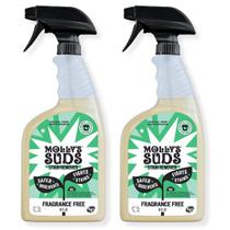 Spray removedor de manchas de roupa Molly's Suds, sem perfume, 500 ml Spray removedor de manchas de roupa Molly's Suds, sem perfume, 500 ml