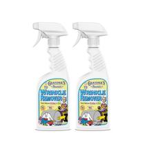 Spray removedor de rugas Grandma's Secret remove facilmente rugas e odores antirrugas, spray refrescante de tecidos, sem cloro, alvejante e toxinas 16 fl oz (pacote com 2) Spray removedor de rugas Grandma's Secret remove facilmente rugas e odores antirrugas, spray refrescante de tecidos, sem cloro, alvejante e toxinas 16 fl oz (pacote com 2)