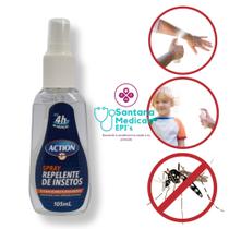 Spray Repelenete de Insetos Dengue Mosquitos 105 ML- Action