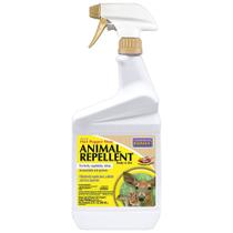 Spray repelente de animais Bonide Hot Pepper Wax 946 ml pronto para uso