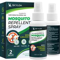 Spray Repelente de Mosquitos Skyloa Sem DEET Kit 2 Unidades 50 ml