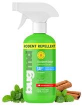 Spray Repelente de Ratos BugMD com Óleo de Hortelã - 500ml - Uso Interno/Externo