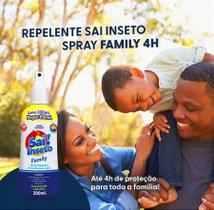 Spray Repelente Family Sai Inseto 200ml - Nutriex