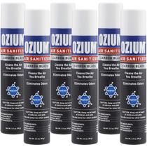 Spray Sanitizante de Ar Ozium Carbon Black 100 ml Pack com 6