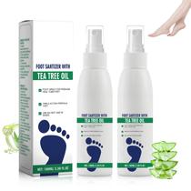 Spray Sanitizante para os Pés Iiglitch com Óleo de Tea Tree 100 ml, 2 unidades Spray Sanitizante para os Pés Iiglitch com Óleo de Tea Tree 100 ml, 2 unidades