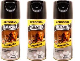 Spray sarnicida Matacura 125 ml - 3 Unidades - AIC LABORATÓRIO