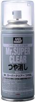 Spray selante GSI Creos Mr. Super Clear Flat para trabalhos de pintura