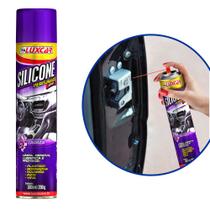 Spray Silicone Perfumado Automotivo Lavanda 300ml - LUXCAR