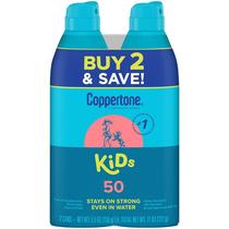Spray Solar Coppertone Kids SPF 50 - 160ml (2 Unidades)