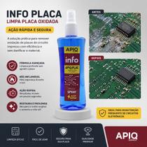 Spray Solução Para Limpeza De Placa Oxidada Apiq Info Plac 300ml Spray Solução Para Limpeza De Placa Oxidada Apiq Info Plac 300ml