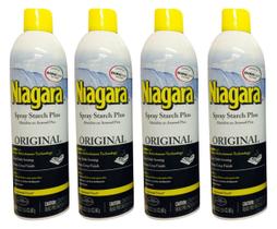 Spray Starch Niagara Original Finish 118 ml (pacote com 4)