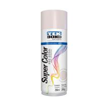 Spray super color 350ml branco brilhoso tek bond