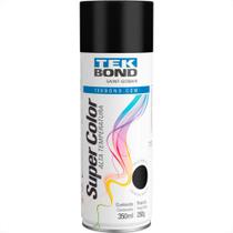 Spray Tekbond Alta Temperatura Preto 350Ml